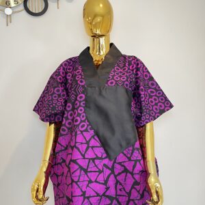 African Print Bubu - Short