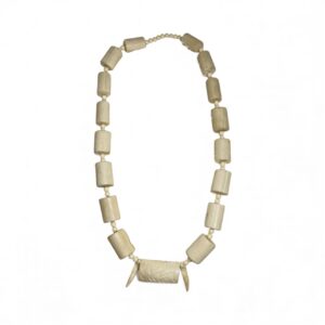 Original Traditional High Chief Coral Bone Beads - Neckpiece