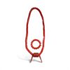 Traditional Neck Bead with Bracelet - Red