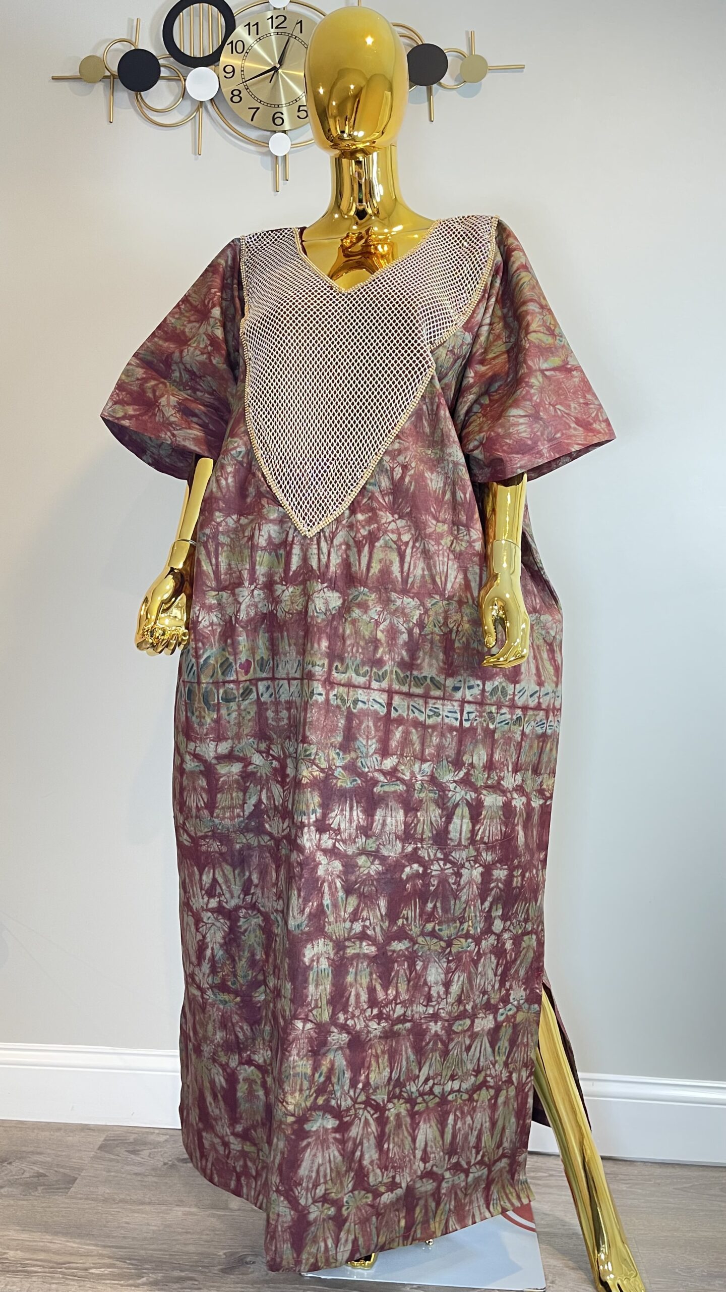 Women Kaftan dress - brown