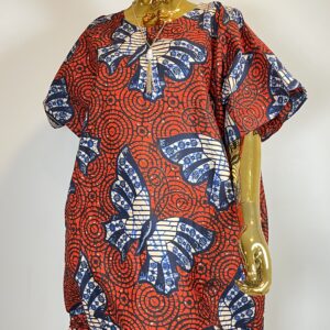 Casual Ankara Dress-tfy