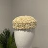 African Coral Beaded Hat