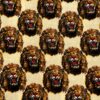 Isi Agụ, Traditional Chieftaincy Fabric-velvet material- 2yards